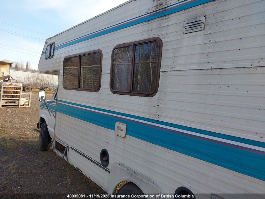 1984 Ford Econoline E350 Cutaway Van VIN: 1FDKE3018EHA89860 Lot: 40035081