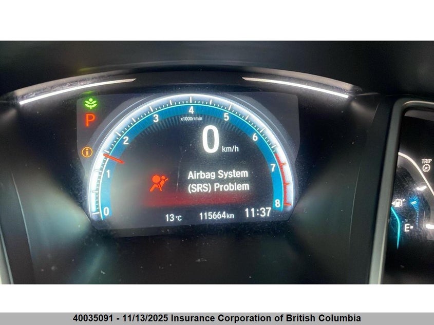 2016 Honda Civic VIN: 2HGFC2F77GH015779 Lot: 40035091