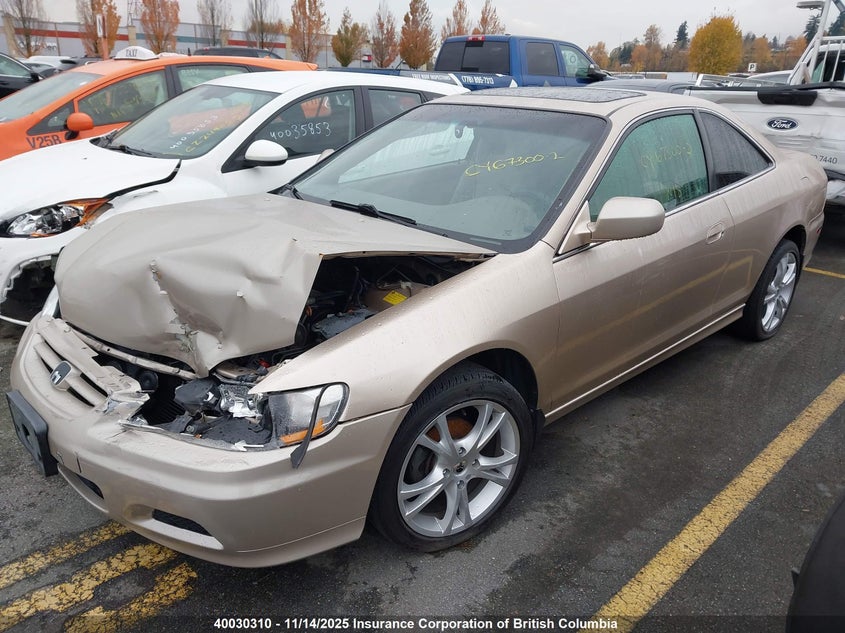1HGCG32541A800025 2001 HONDA ACCORD photo no. 2