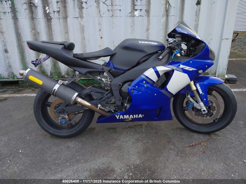 JYARN05N71A001229 2001 YAMAHA YZF photo no. 11