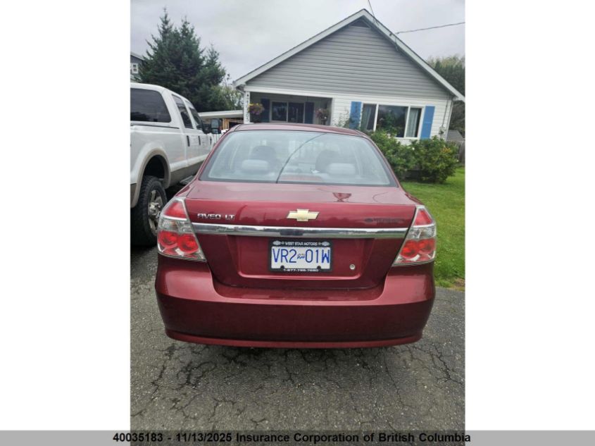 2011 Chevrolet Aveo VIN: 3G1TC5DGXBL149619 Lot: 40035183