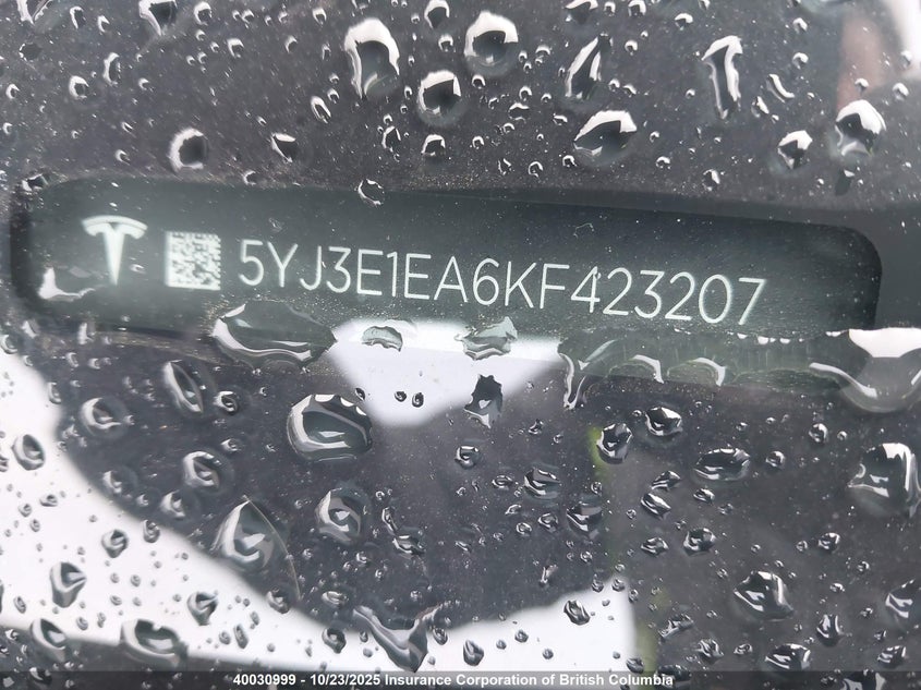 5YJ3E1EA6KF423207 2019 TESLA MODEL 3 photo no. 19