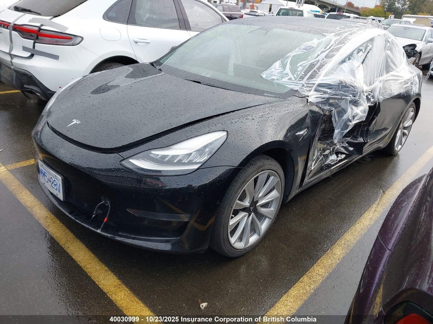 5YJ3E1EA6KF423207 2019 TESLA MODEL 3 photo no. 2