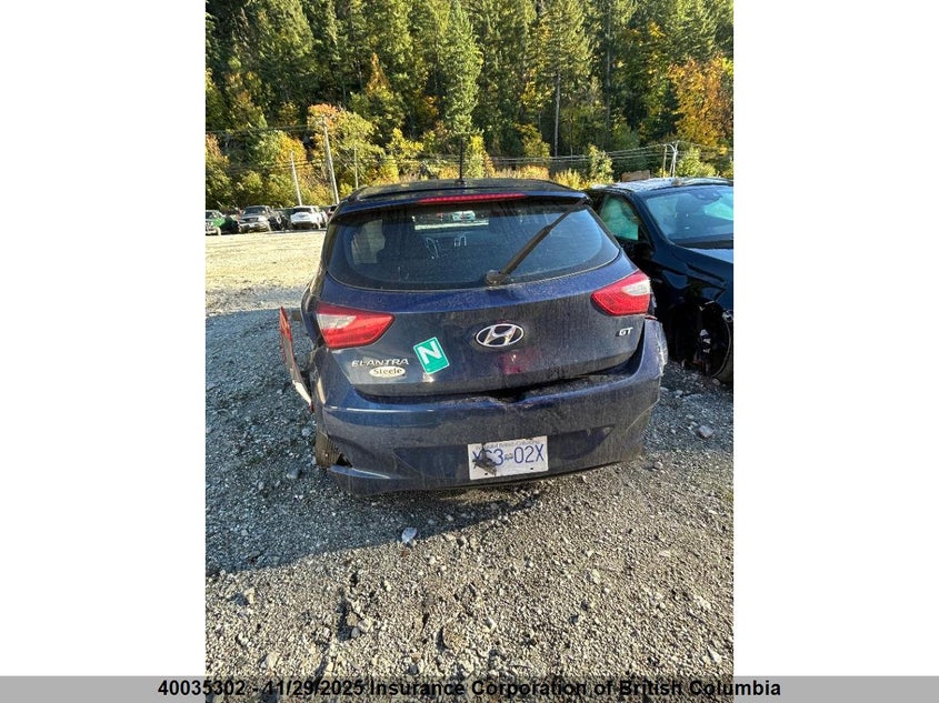 2013 Hyundai Elantra Gt VIN: KMHD25LEXDU024137 Lot: 40035302