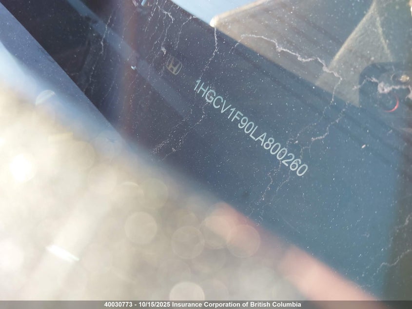 1HGCV1F90LA800260 2020 HONDA ACCORD photo no. 18