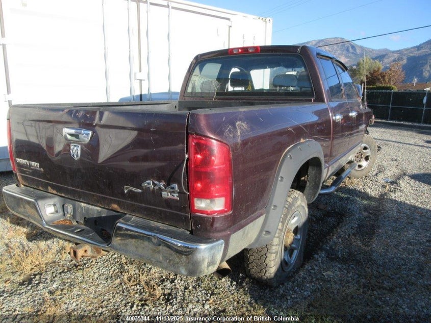 3D7KS28C95G804366 2005 DODGE RAM photo no. 4