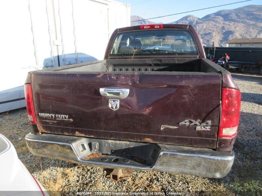3D7KS28C95G804366 2005 DODGE RAM photo no. 6