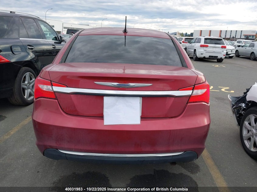 2014 Chrysler 200 Lx VIN: 1C3CCBAB1EN230032 Lot: 40031983