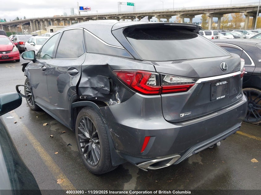 2T2BZMCA2KC190074 2019 LEXUS RX photo no. 3