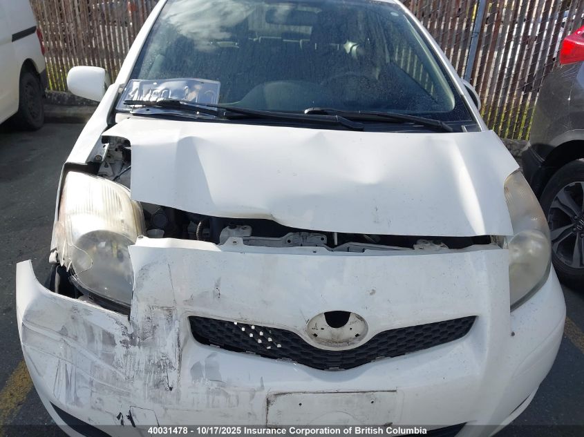 2010 Toyota Yaris VIN: JTDJT4K31A5309071 Lot: 40031478