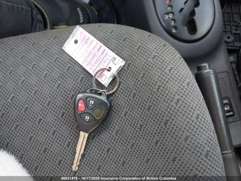 2010 Toyota Yaris VIN: JTDJT4K31A5309071 Lot: 40031478