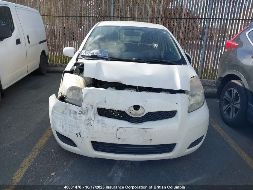 2010 Toyota Yaris VIN: JTDJT4K31A5309071 Lot: 40031478