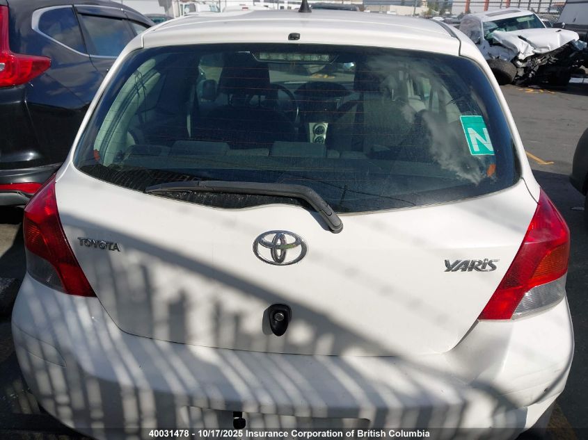 2010 Toyota Yaris VIN: JTDJT4K31A5309071 Lot: 40031478