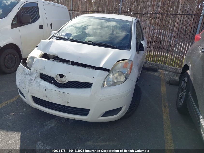 JTDJT4K31A5309071 2010 TOYOTA YARIS photo no. 2