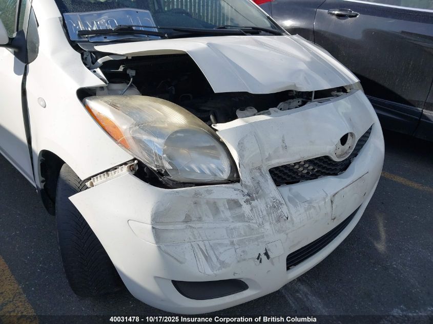 2010 Toyota Yaris VIN: JTDJT4K31A5309071 Lot: 40031478