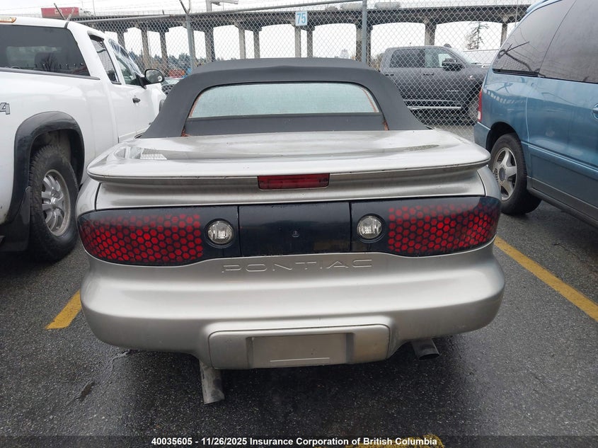 1999 Pontiac Firebird VIN: 2G2FS32K9X2216530 Lot: 40035605