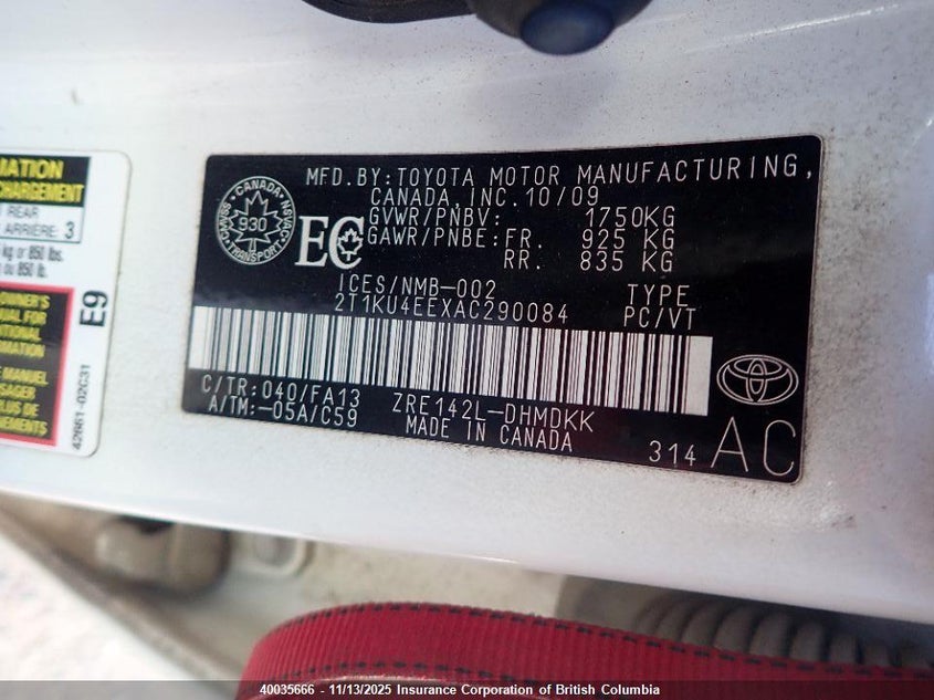 2T1KU4EEXAC290084 2010 TOYOTA MATRIX photo no. 30