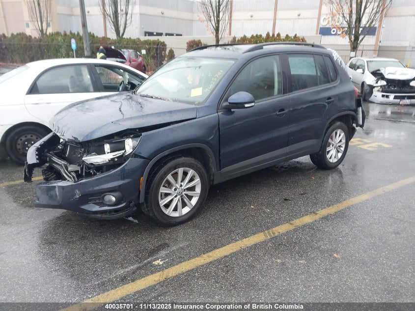 WVGJV3AXXEW550602 2014 VOLKSWAGEN TIGUAN photo no. 2
