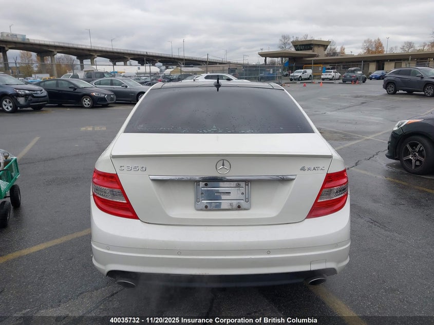2010 Mercedes-Benz C 350 4Matic VIN: WDDGF8HB4AF420706 Lot: 40035732