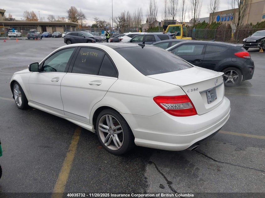 WDDGF8HB4AF420706 2010 MERCEDES-BENZ C-KLASSE photo no. 3