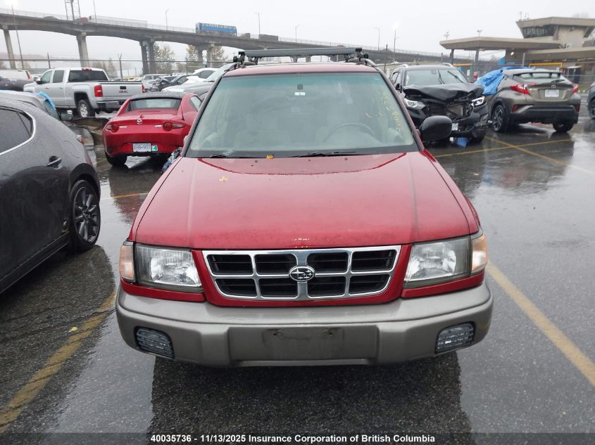 1999 Subaru Forester S/S Limited VIN: JF1SF6552XH715068 Lot: 40035736