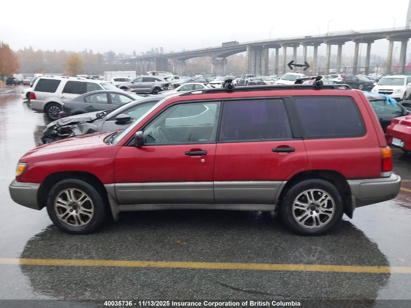 1999 Subaru Forester S/S Limited VIN: JF1SF6552XH715068 Lot: 40035736