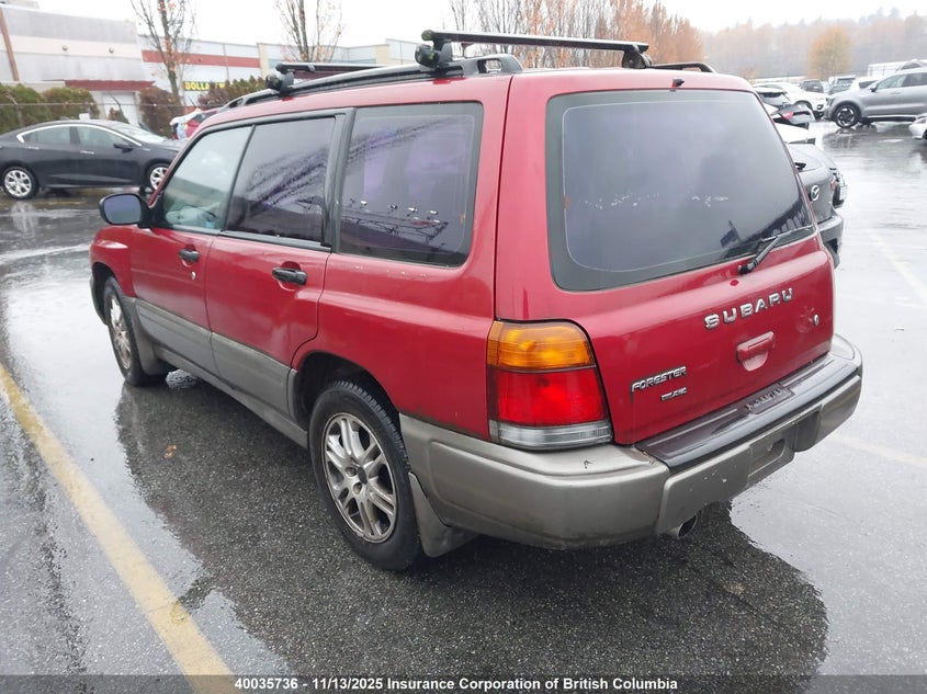 JF1SF6552XH715068 1999 SUBARU FORESTER photo no. 3