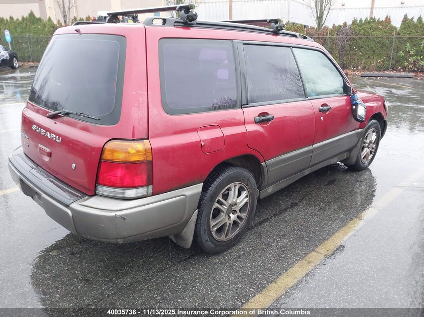 JF1SF6552XH715068 1999 SUBARU FORESTER photo no. 4