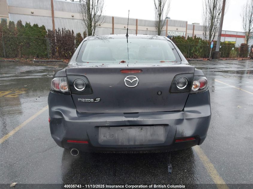 2008 Mazda 3 I VIN: JM1BK32F981133125 Lot: 40035743