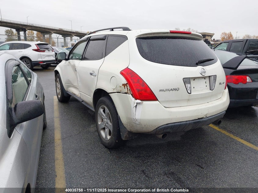 JN8AZ08W05W404329 2005 NISSAN MURANO photo no. 3