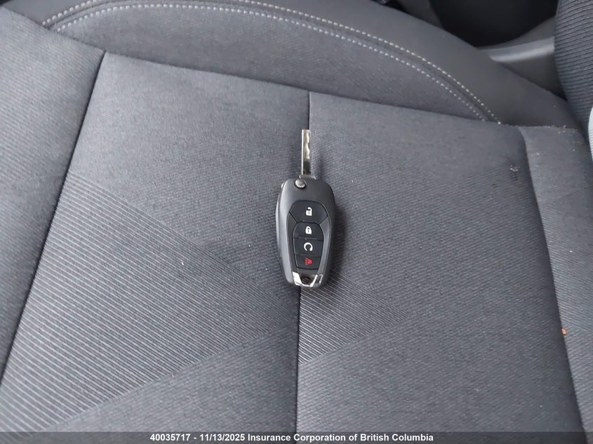 2025 Chevrolet Trax 1Rs VIN: KL77LGE2XSC162936 Lot: 40035717