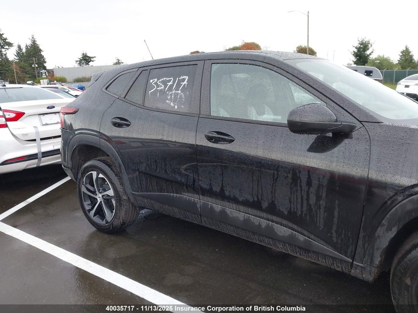 2025 Chevrolet Trax 1Rs VIN: KL77LGE2XSC162936 Lot: 40035717