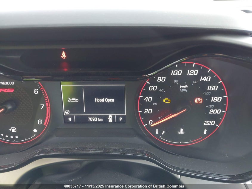 2025 Chevrolet Trax 1Rs VIN: KL77LGE2XSC162936 Lot: 40035717