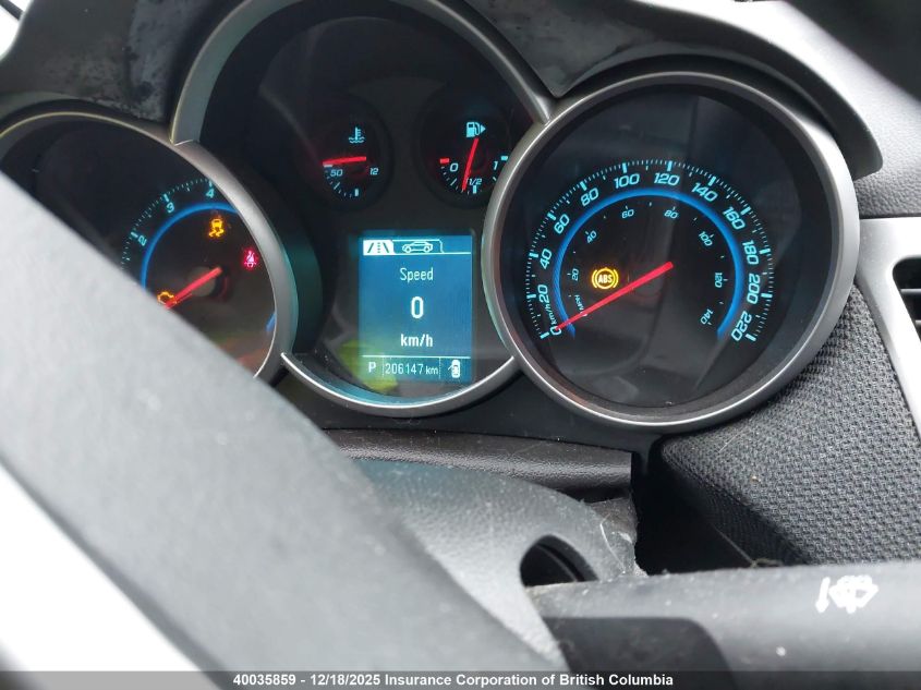 2013 Chevrolet Cruze VIN: 1G1PC5SBXD7241264 Lot: 40035859