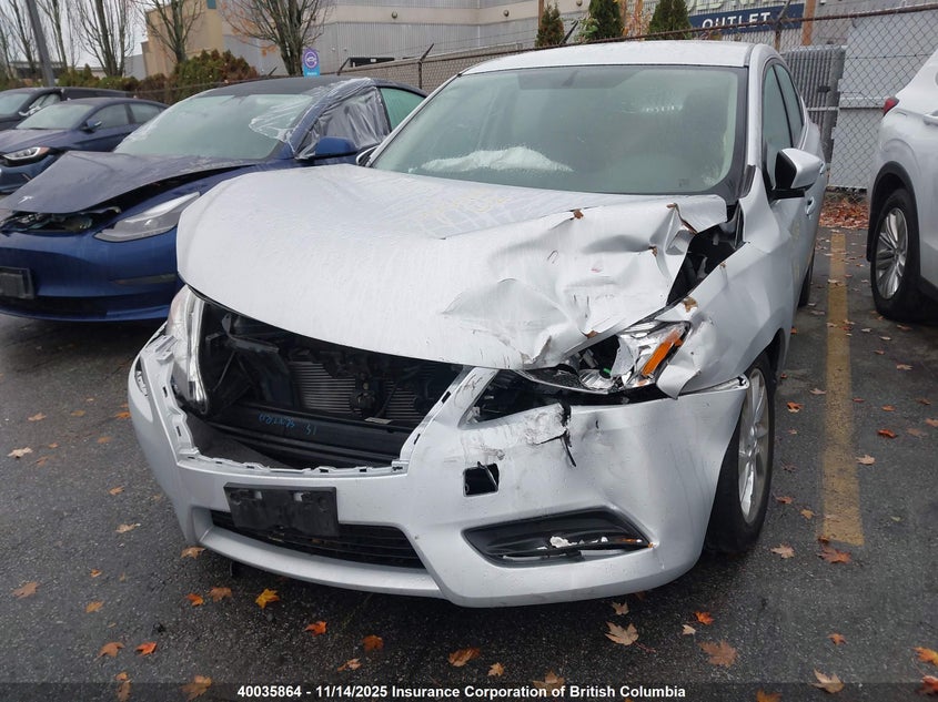 3N1AB7AP0FL664249 2015 NISSAN SENTRA photo no. 6