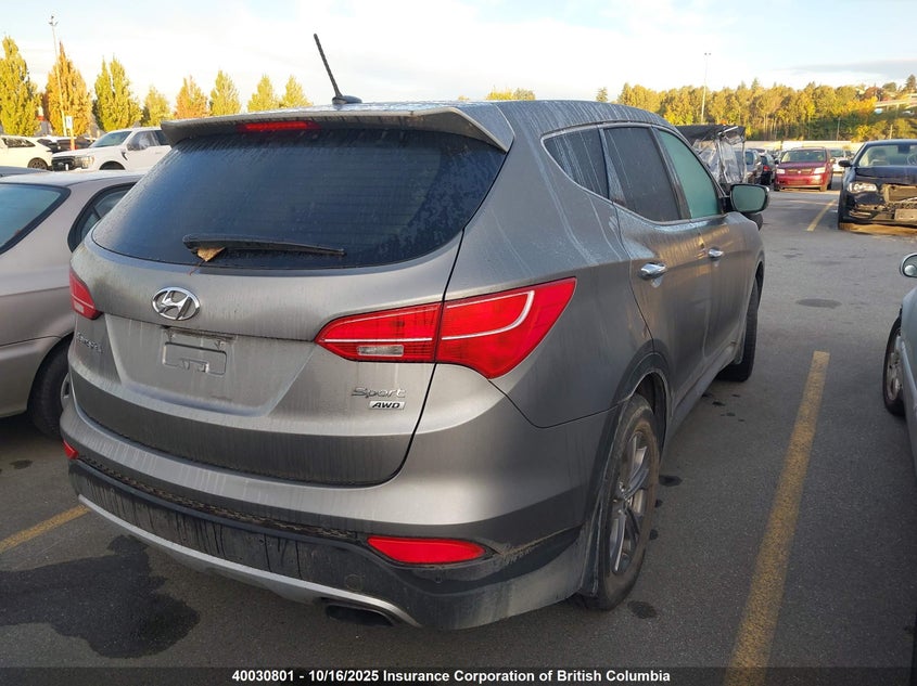 5XYZUDLB0EG133231 2014 HYUNDAI SANTA FE photo no. 4