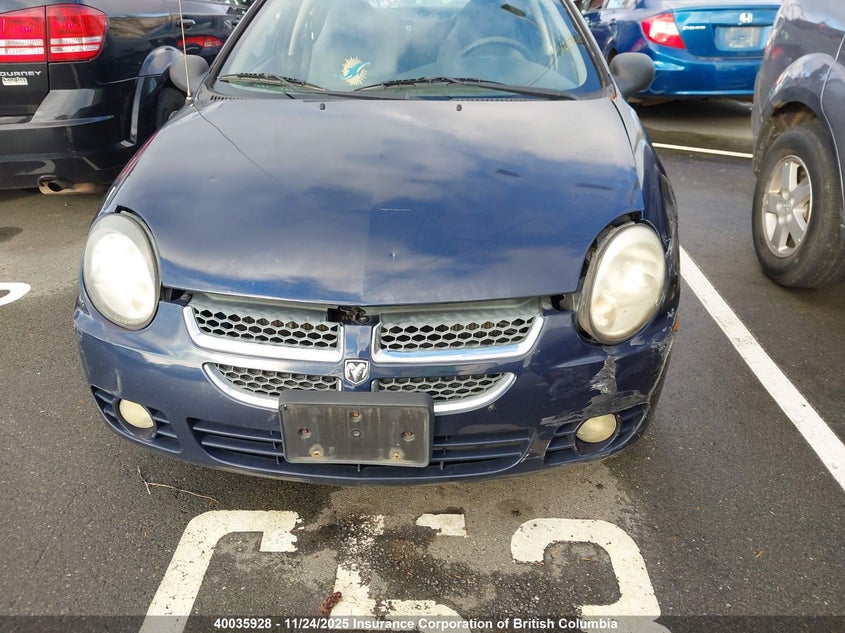 2004 Dodge Neon Sx 2.0 VIN: 1B3ES46C84D632429 Lot: 40035928