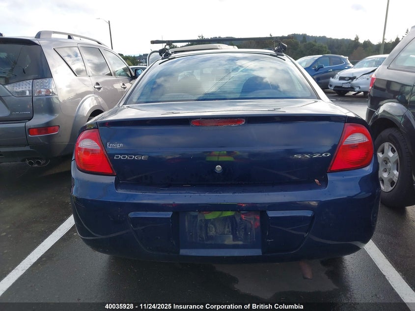 2004 Dodge Neon Sx 2.0 VIN: 1B3ES46C84D632429 Lot: 40035928