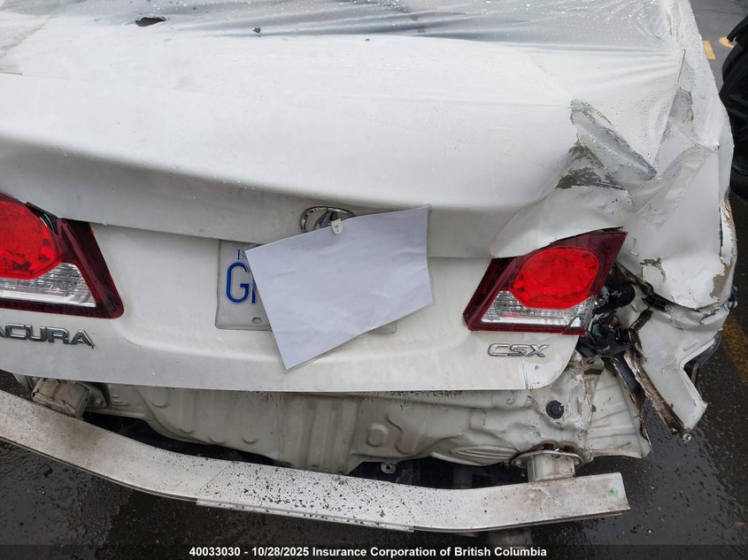 2HHFD5F70AH200046 2010 ACURA CSX photo no. 6