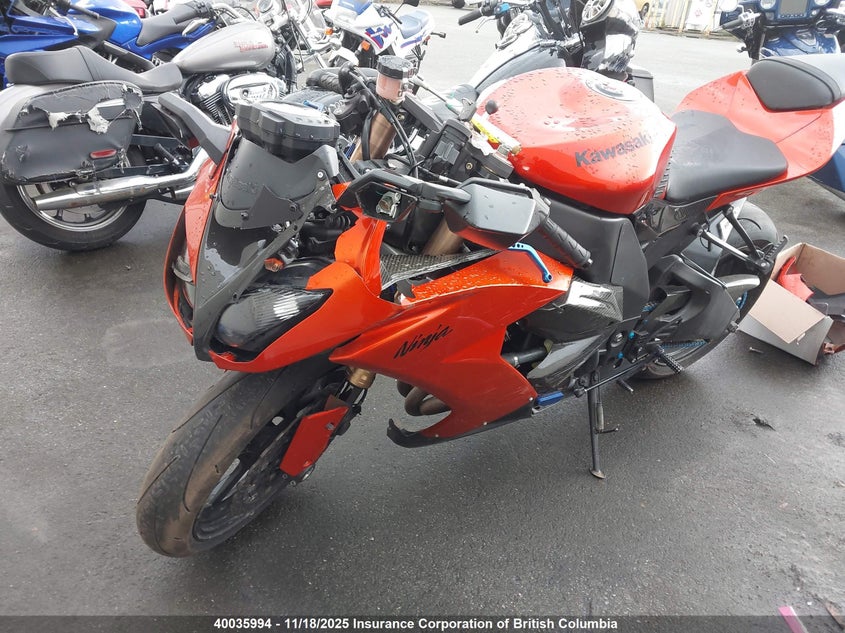 JKAZXCE139A024929 2009 KAWASAKI ZX photo no. 2