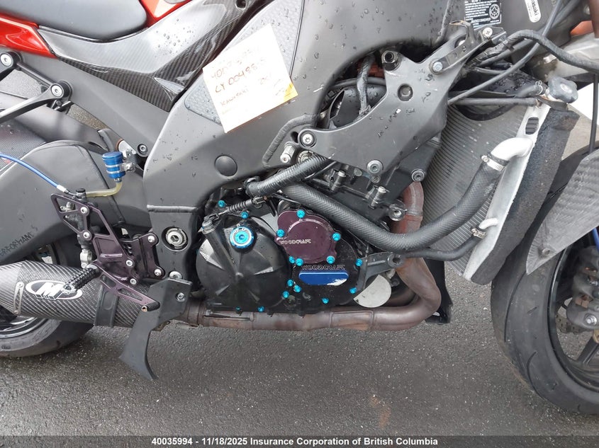 JKAZXCE139A024929 2009 KAWASAKI ZX photo no. 8