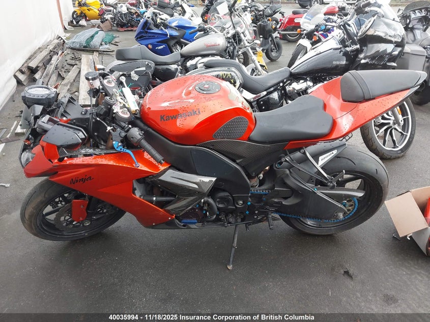 JKAZXCE139A024929 2009 KAWASAKI ZX photo no. 9