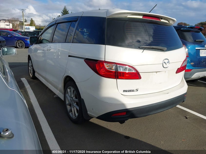 JM1CW2DL4C0122490 2012 MAZDA 5 photo no. 3
