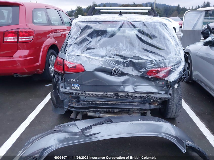 2015 Volkswagen Golf VIN: 3VW117AUXFM018830 Lot: 40036071