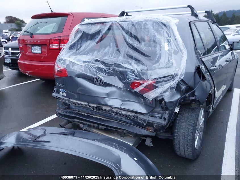 2015 Volkswagen Golf VIN: 3VW117AUXFM018830 Lot: 40036071