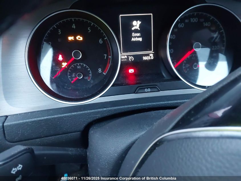 2015 Volkswagen Golf VIN: 3VW117AUXFM018830 Lot: 40036071