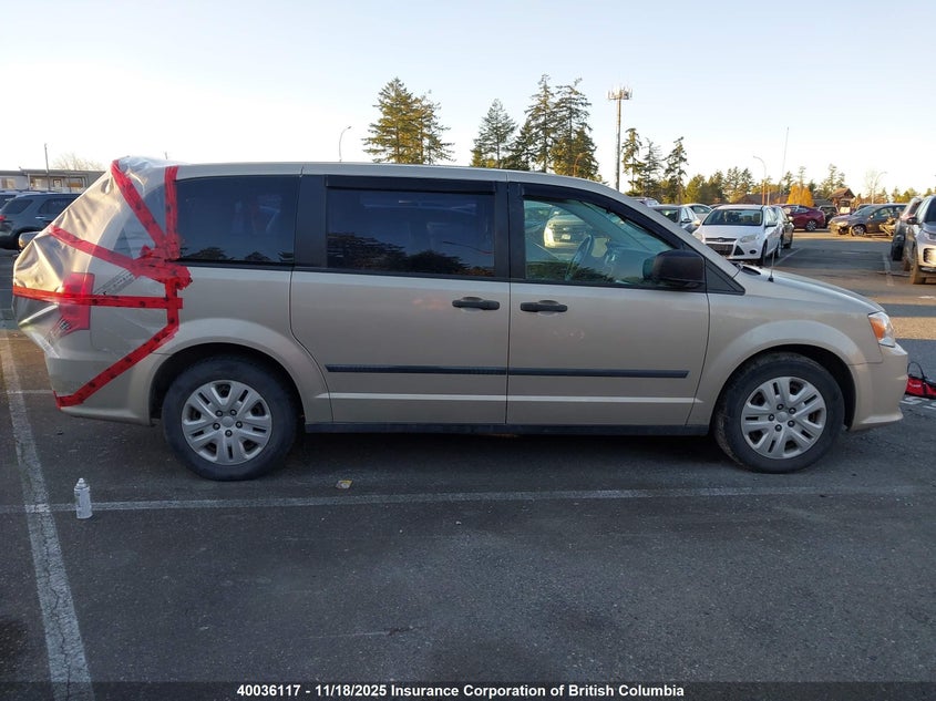 2015 Dodge Grand Caravan Se VIN: 2C4RDGBG3FR724326 Lot: 40036117