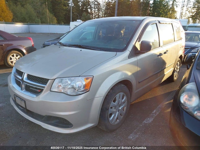 2C4RDGBG3FR724326 2015 DODGE CARAVAN photo no. 2