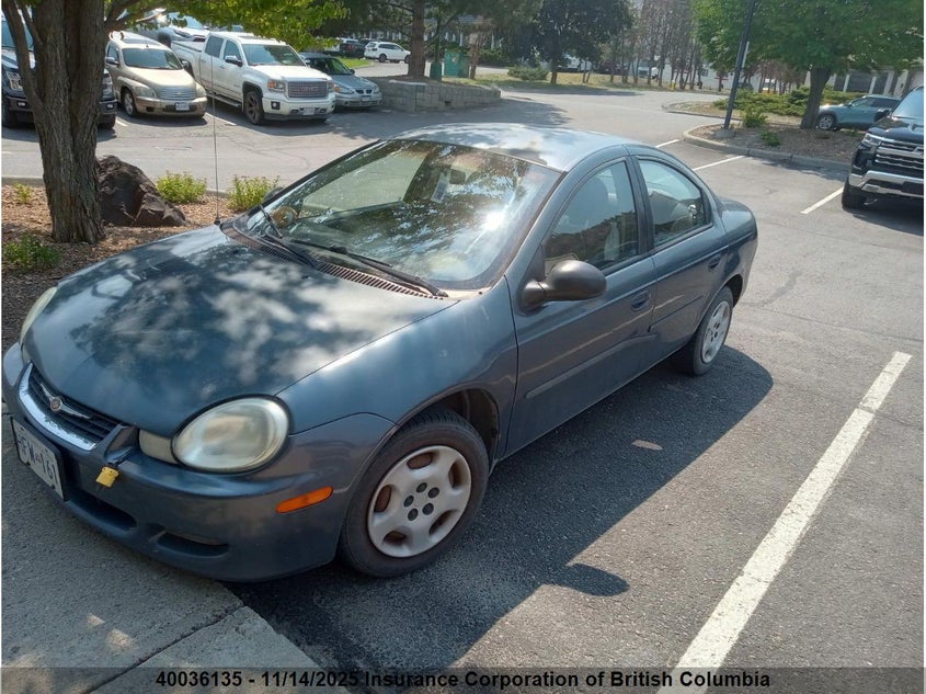 1C3ES46C22D546050 2002 CHRYSLER NEON photo no. 2