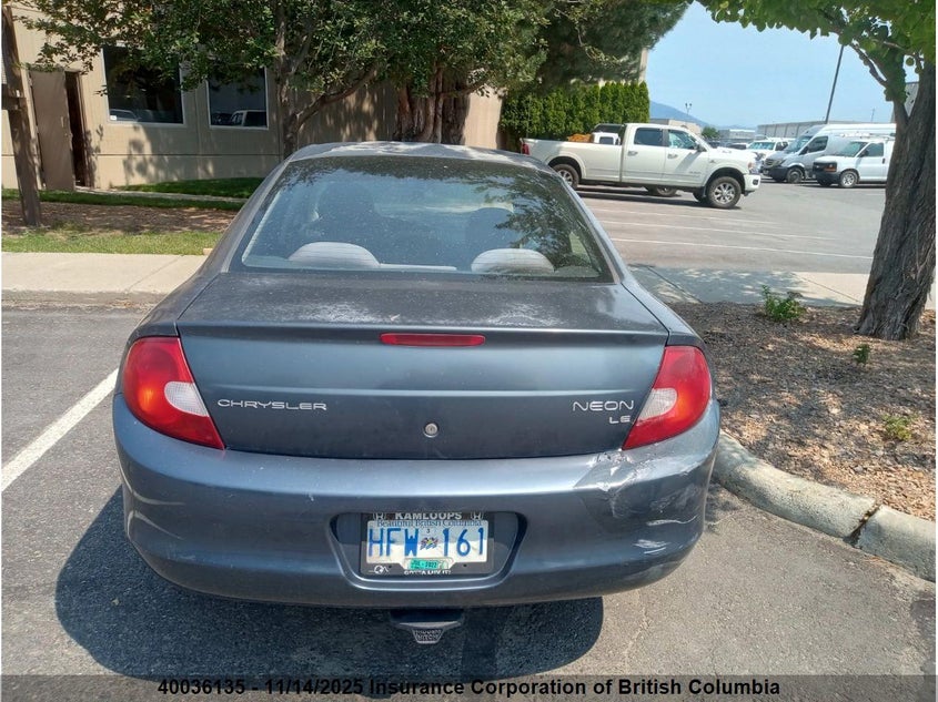 1C3ES46C22D546050 2002 CHRYSLER NEON photo no. 5